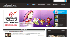 Desktop Screenshot of defiendetufe.org